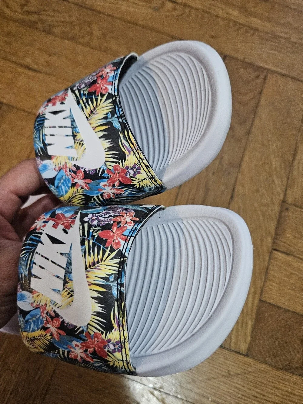 Nike Kids' Tropical Floral Slides